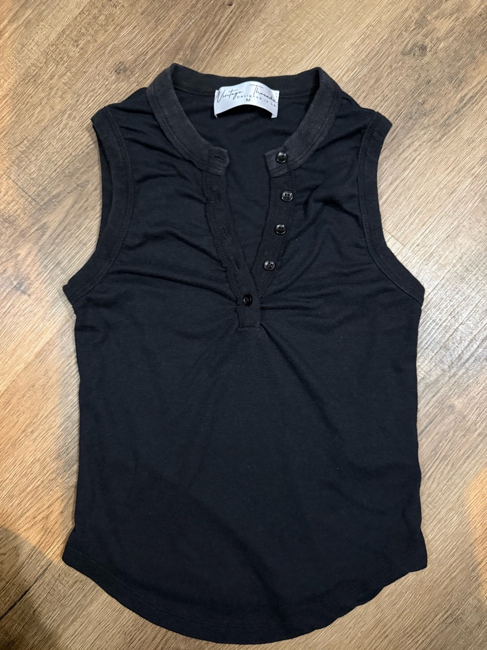 NWOT Vintage Threads Button Up Tank